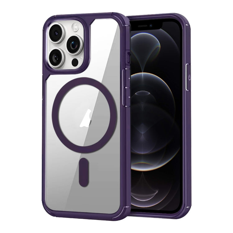 For iPhone 12 Pro MagSafe Acrylic Hybrid TPU Phone Case
