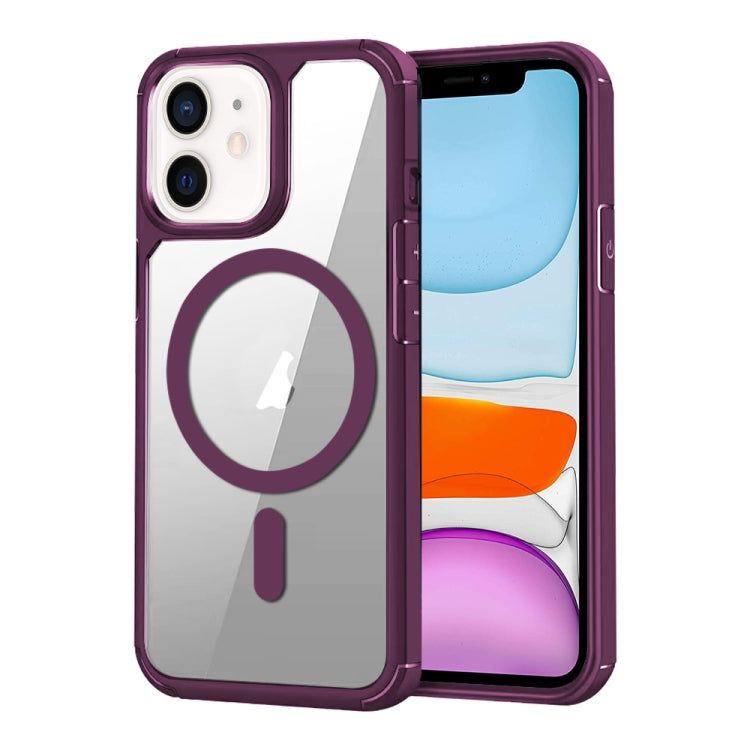 For iPhone 11 MagSafe Acrylic Hybrid TPU Phone Case