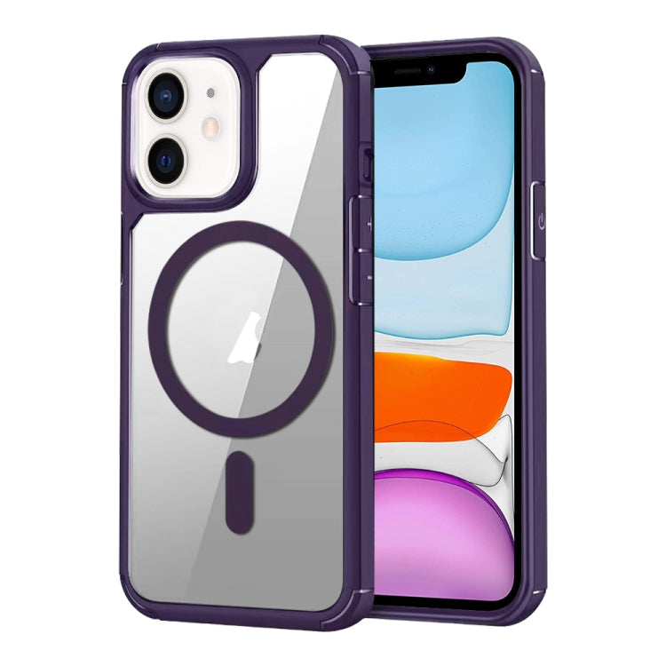 For iPhone 11 MagSafe Acrylic Hybrid TPU Phone Case