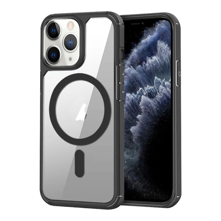 For iPhone 11 Pro MagSafe Acrylic Hybrid TPU Phone Case
