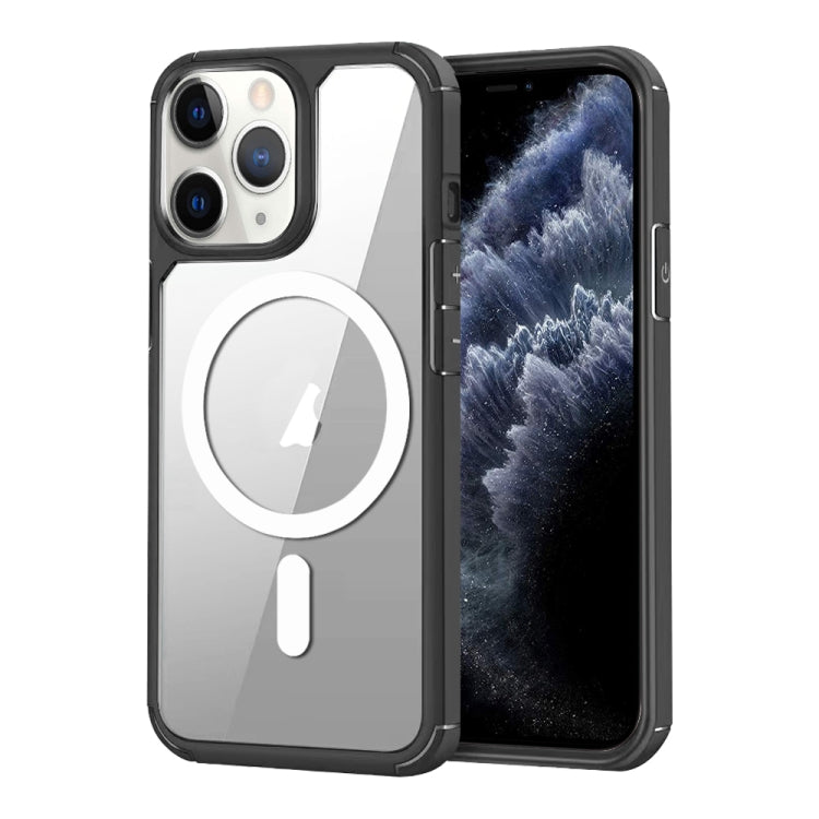 For iPhone 11 Pro MagSafe Acrylic Hybrid TPU Phone Case