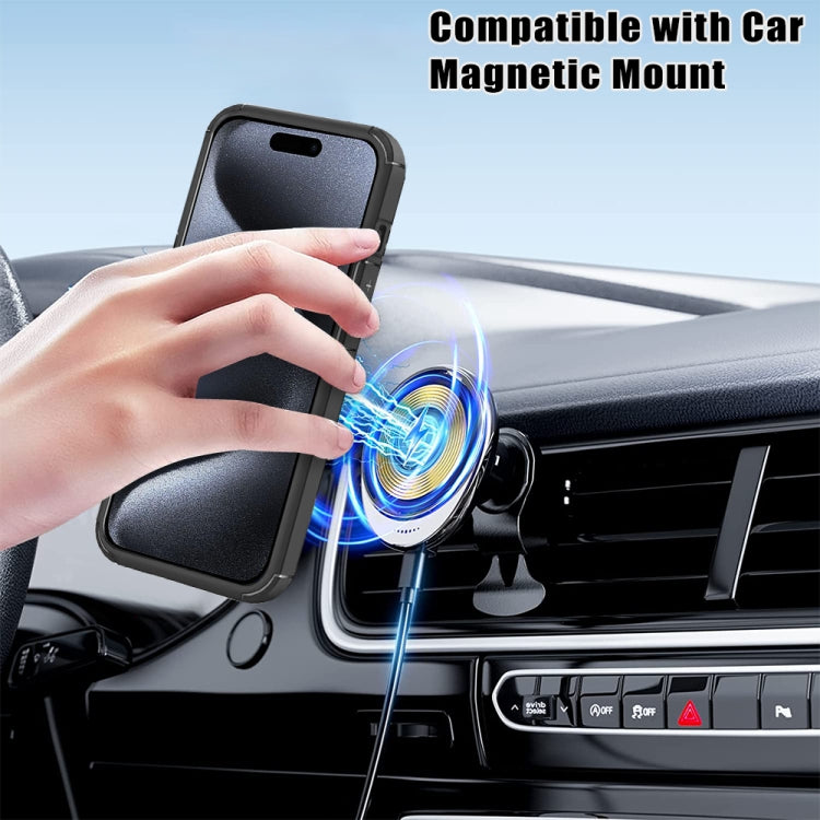 For iPhone 14 Pro MagSafe Acrylic Hybrid TPU Phone Case