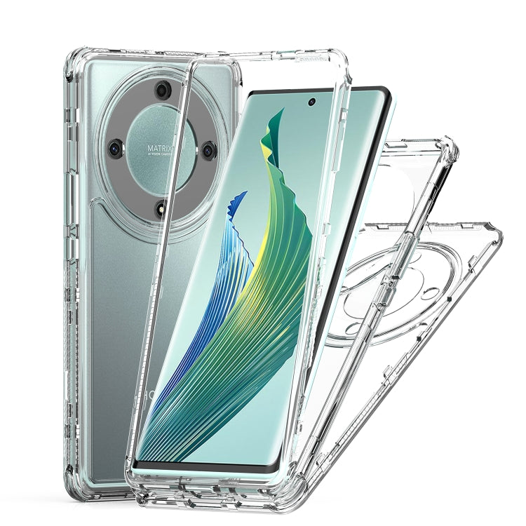 For Honor Magic5 Lite Acrylic Transparent Phone Case