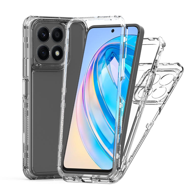 For Honor X8a 4G 2023 Acrylic Transparent Phone Case