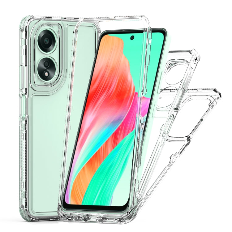 For OPPO A38 4G Acrylic Transparent Phone Case