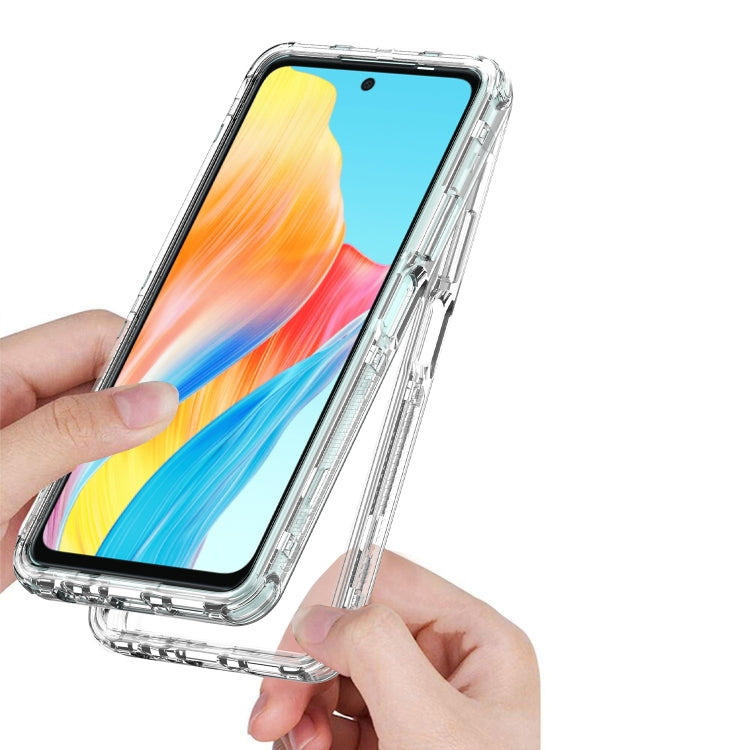 For OPPO A58 4G Acrylic Transparent Phone Case