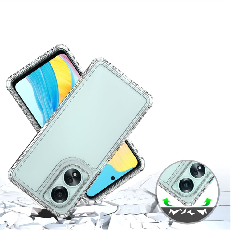 For OPPO A58 4G Acrylic Transparent Phone Case