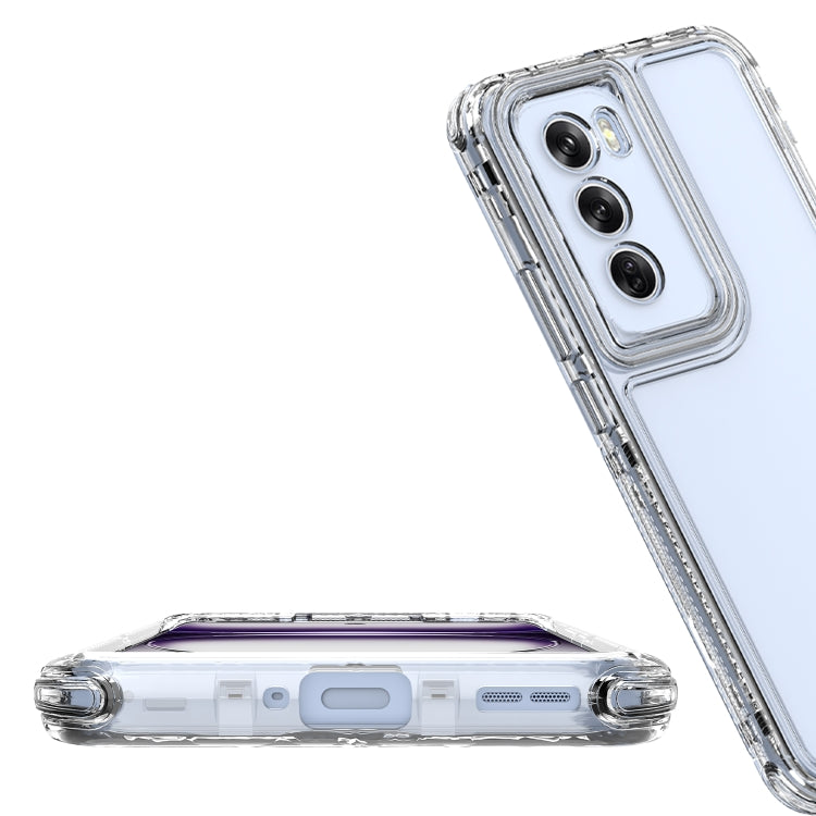 For OPPO Reno12 5G Acrylic Transparent Phone Case