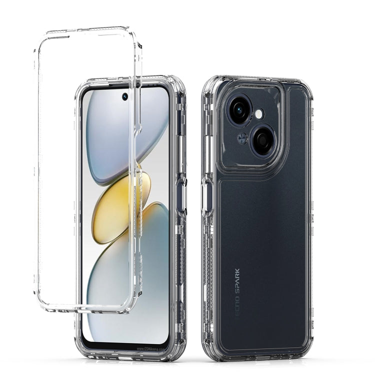 For Tecno Spark Go 1 Acrylic Transparent Phone Case