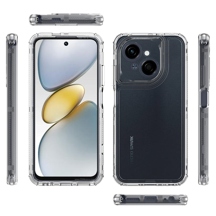 For Tecno Spark Go 1 Acrylic Transparent Phone Case