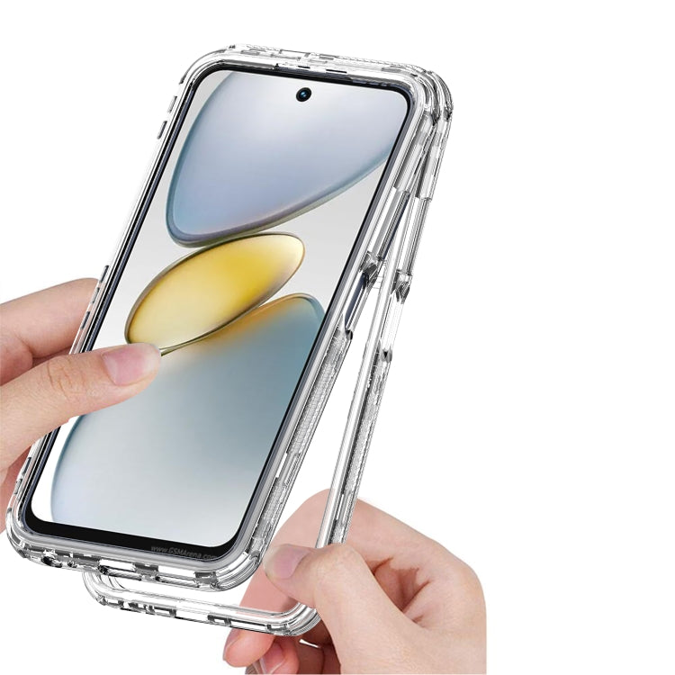 For Tecno Spark Go 1 Acrylic Transparent Phone Case