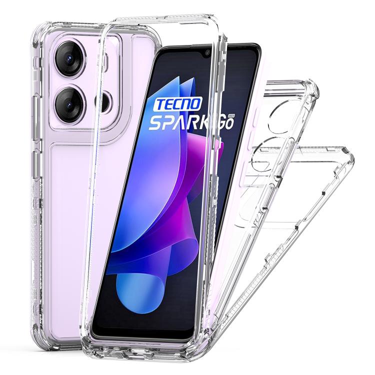 For Tecno Spark Go 2023 Acrylic Transparent Phone Case