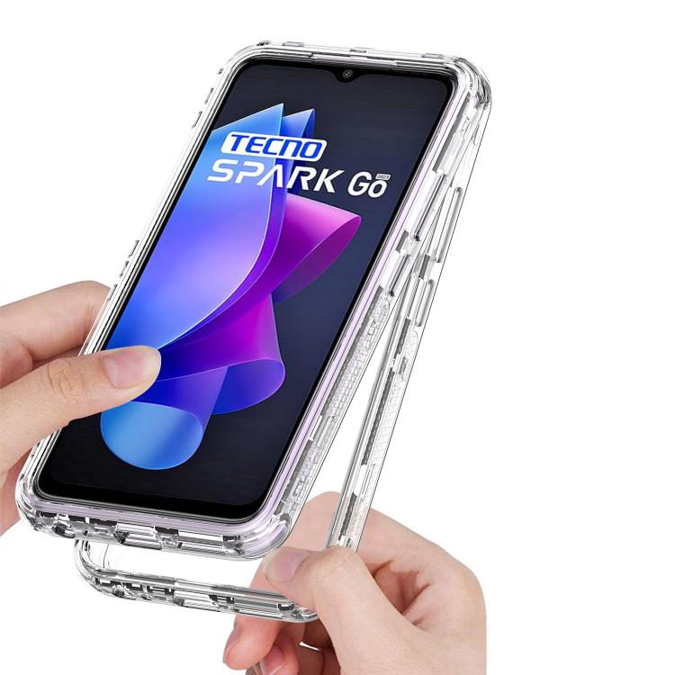 For Tecno Spark Go 2023 Acrylic Transparent Phone Case