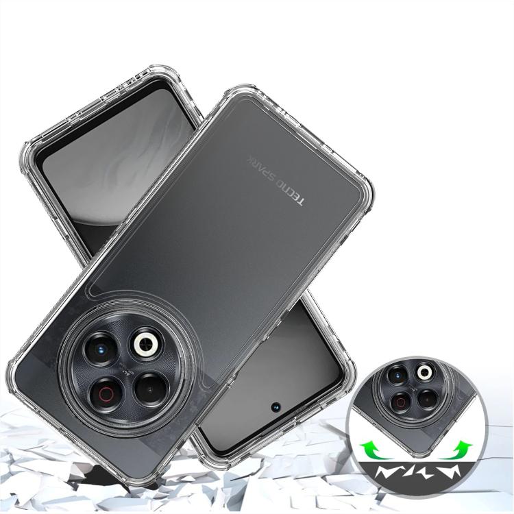 For Tecno Spark 30 4G Acrylic Transparent Phone Case