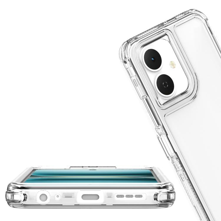 For Tecno Pop 10 4G Acrylic Transparent Phone Case