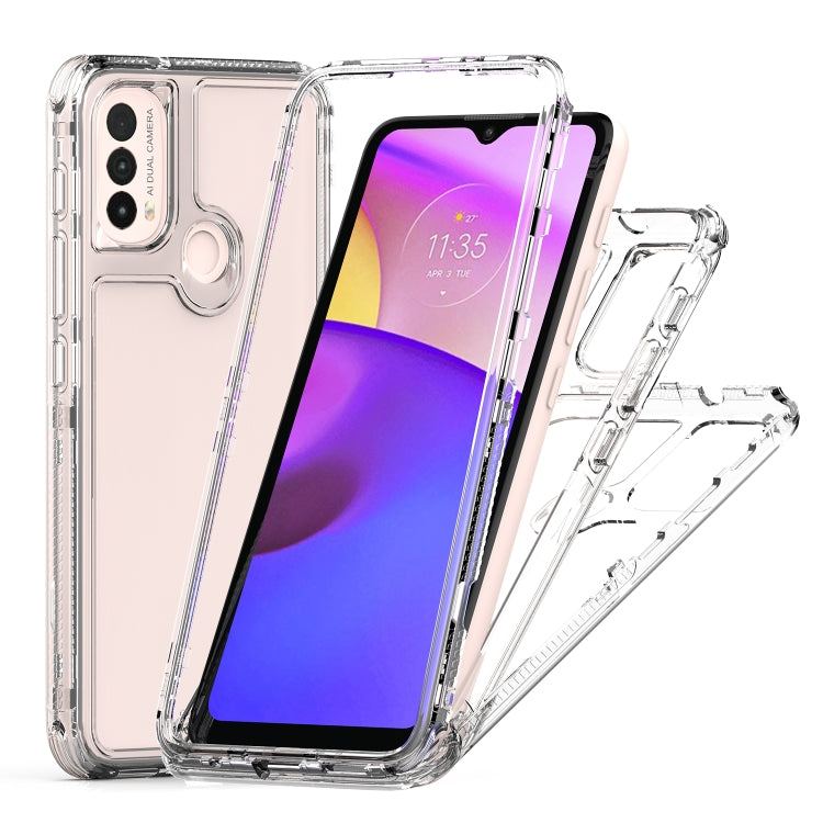 For Motorola Moto E30 Acrylic Transparent Phone Case