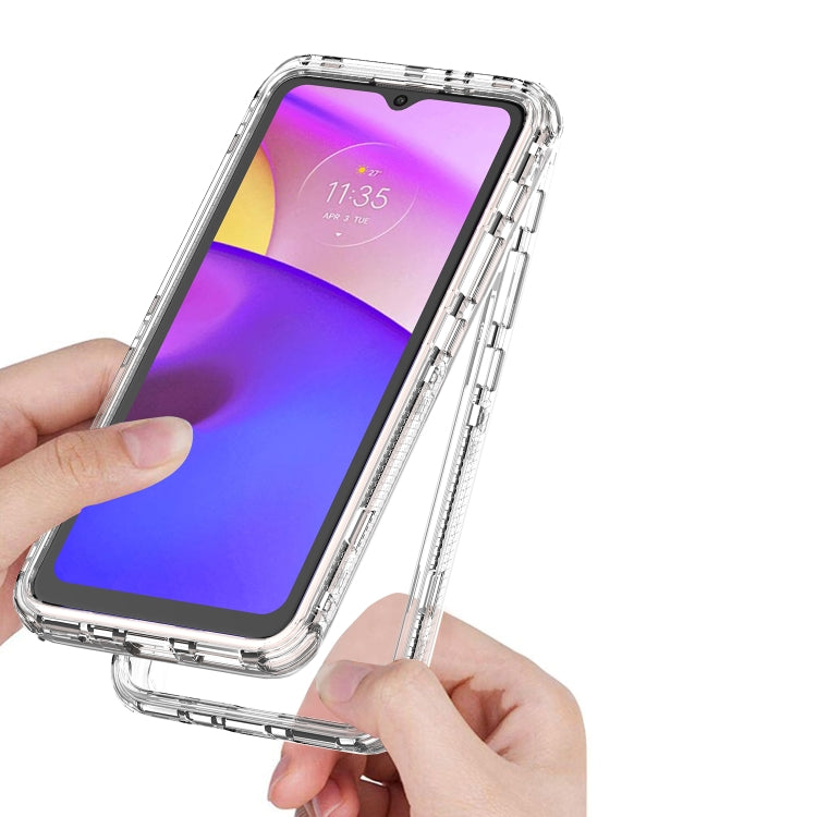 For Motorola Moto E30 Acrylic Transparent Phone Case