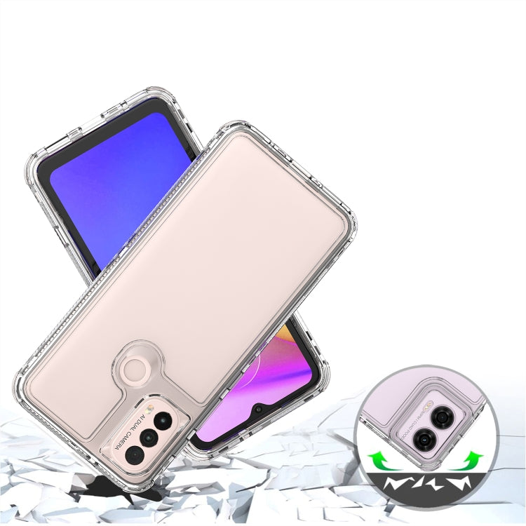 For Motorola Moto E30 Acrylic Transparent Phone Case