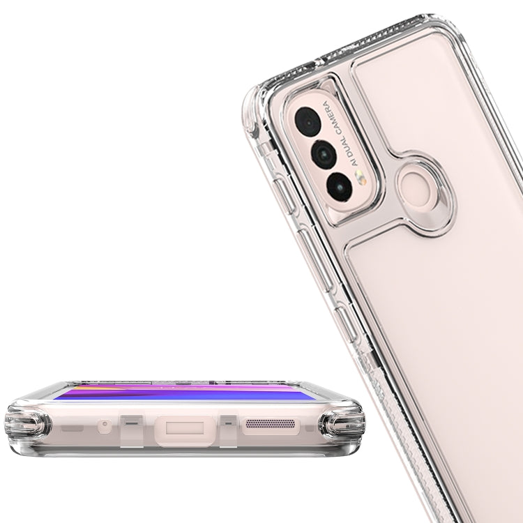 For Motorola Moto E30 Acrylic Transparent Phone Case