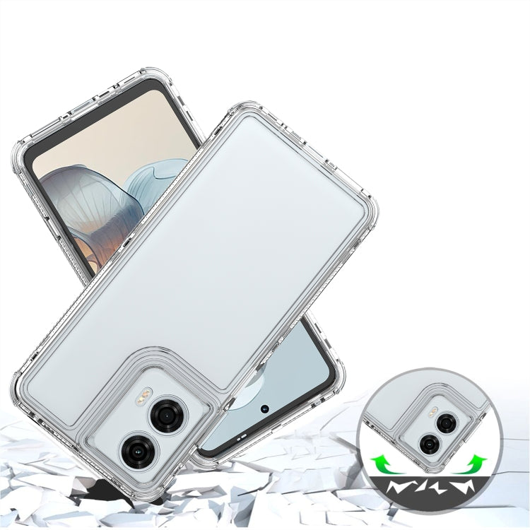 For Motorola Moto G24 Power 4G Acrylic Transparent Phone Case