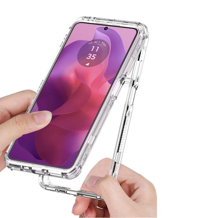 For Motorola Moto G24 Acrylic Transparent Phone Case