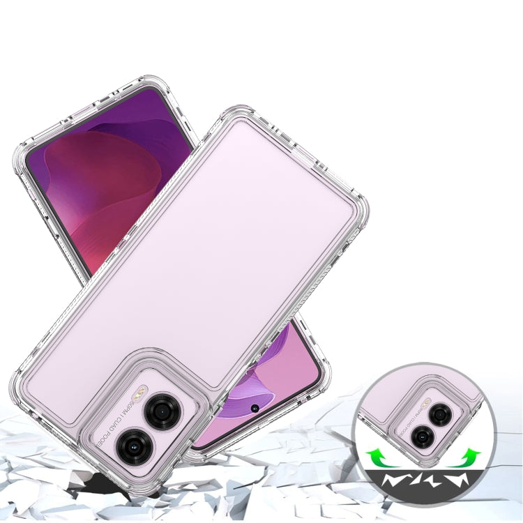 For Motorola Moto G24 Acrylic Transparent Phone Case