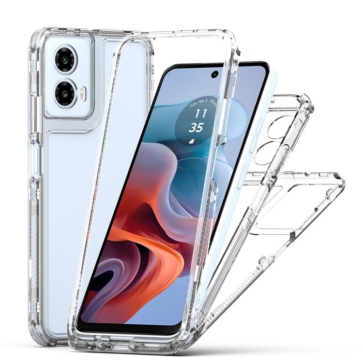 For Motorola Moto G34 5G Acrylic Transparent Phone Case