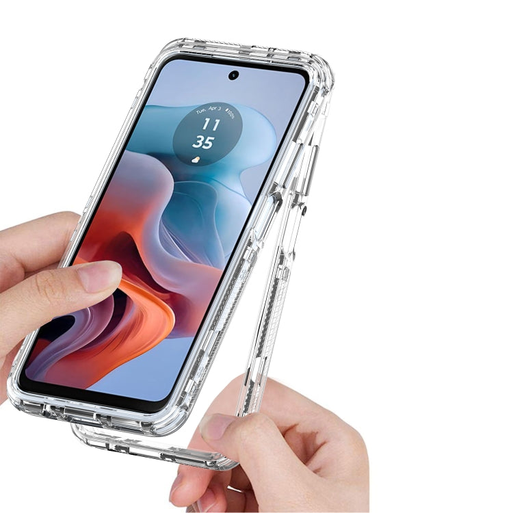 For Motorola Moto G34 5G Acrylic Transparent Phone Case