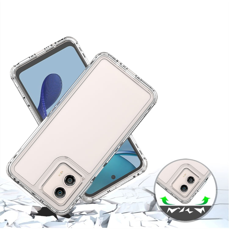 For Motorola Moto G53 5G Acrylic Transparent Phone Case