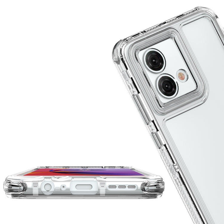 For Motorola Moto G84 5G Acrylic Transparent Phone Case