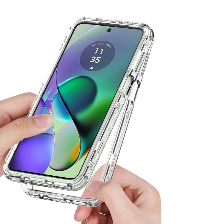 For Motorola Moto G54 5G Acrylic Transparent Phone Case