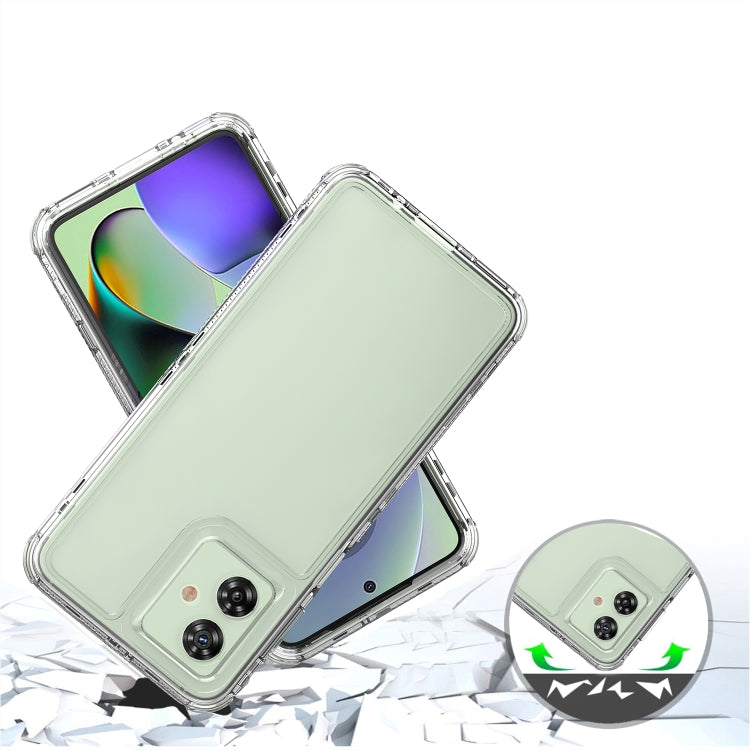 For Motorola Moto G54 5G Acrylic Transparent Phone Case