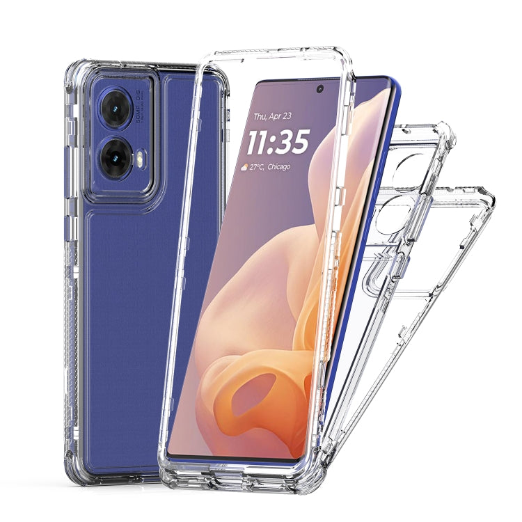 For Motorola Moto G85 5G Acrylic Transparent Phone Case