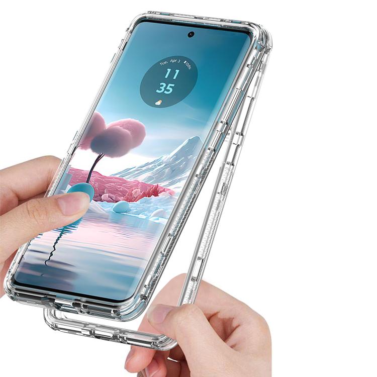 For Motorola Edge 40 Neo Acrylic Transparent Phone Case