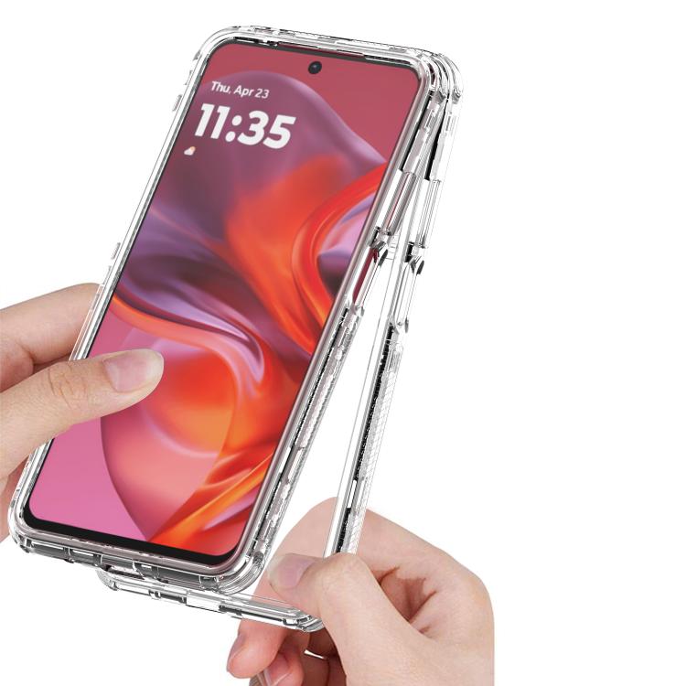 For Motorola Moto G05 / G15 / E15 Acrylic Transparent Phone Case