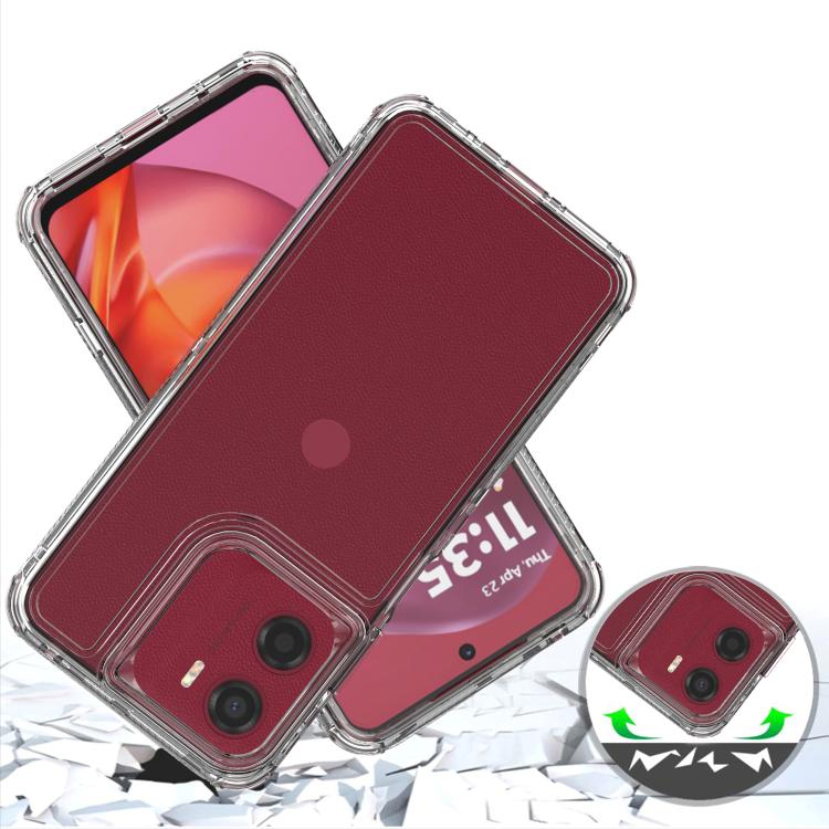 For Motorola Moto G05 / G15 / E15 Acrylic Transparent Phone Case