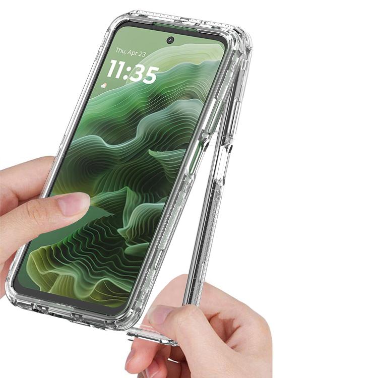 For Motorola Moto G35 Acrylic Transparent Phone Case