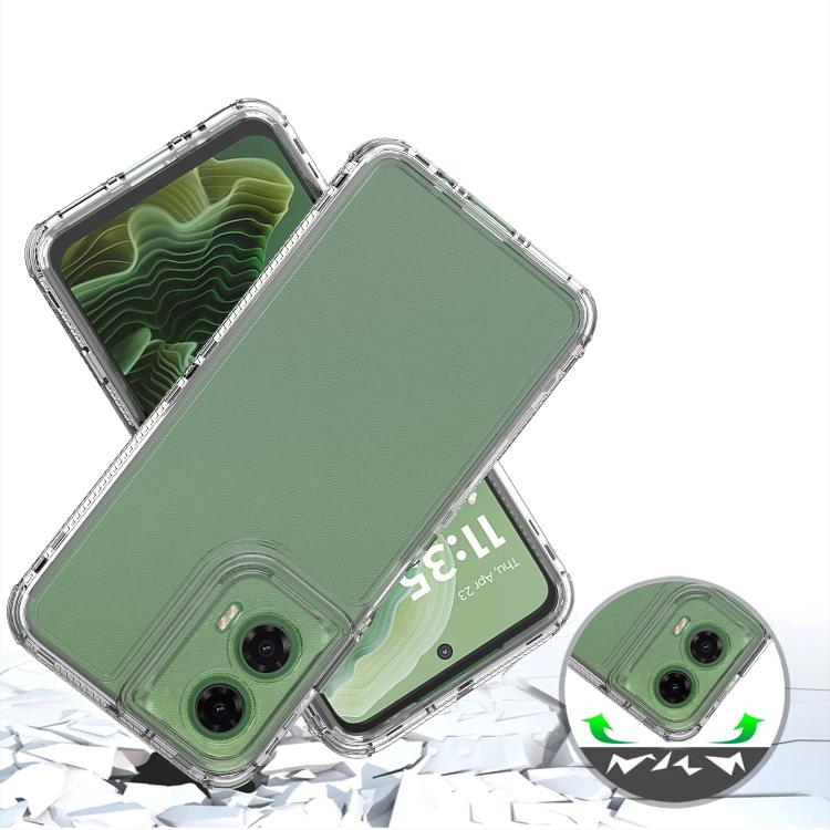 For Motorola Moto G35 Acrylic Transparent Phone Case