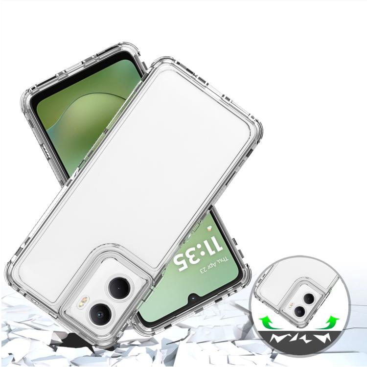 For Motorola Moto G06 4G Acrylic Transparent Phone Case