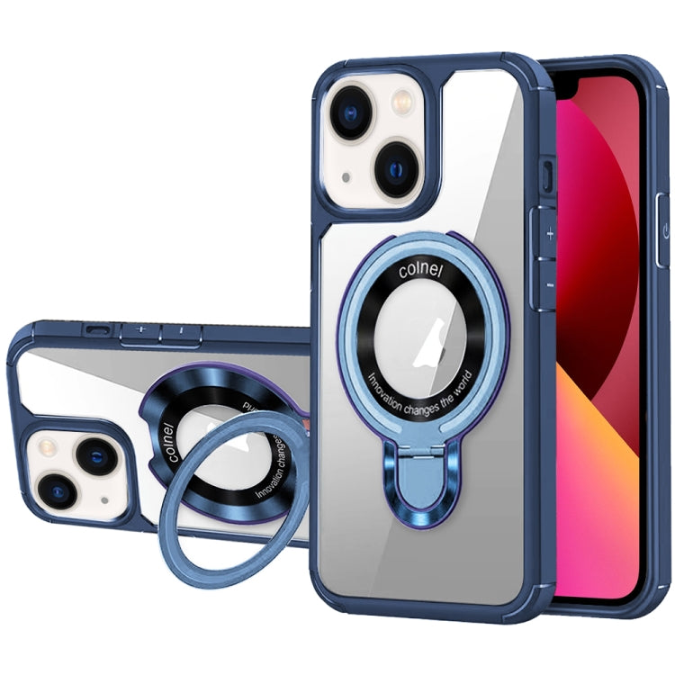 For iPhone 13 MagSafe Acrylic Hybrid TPU Phone Case with Holder