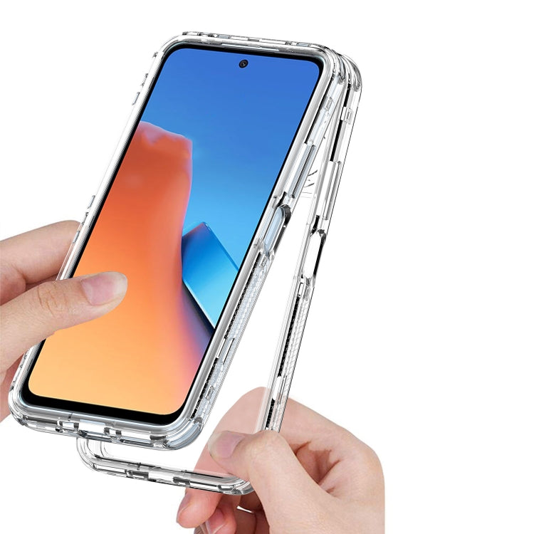 For Redmi 12 5G / 4G Acrylic Transparent Phone Case