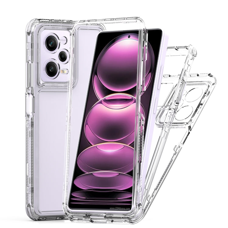 For Redmi Note 12 Pro 5G Acrylic Transparent Phone Case