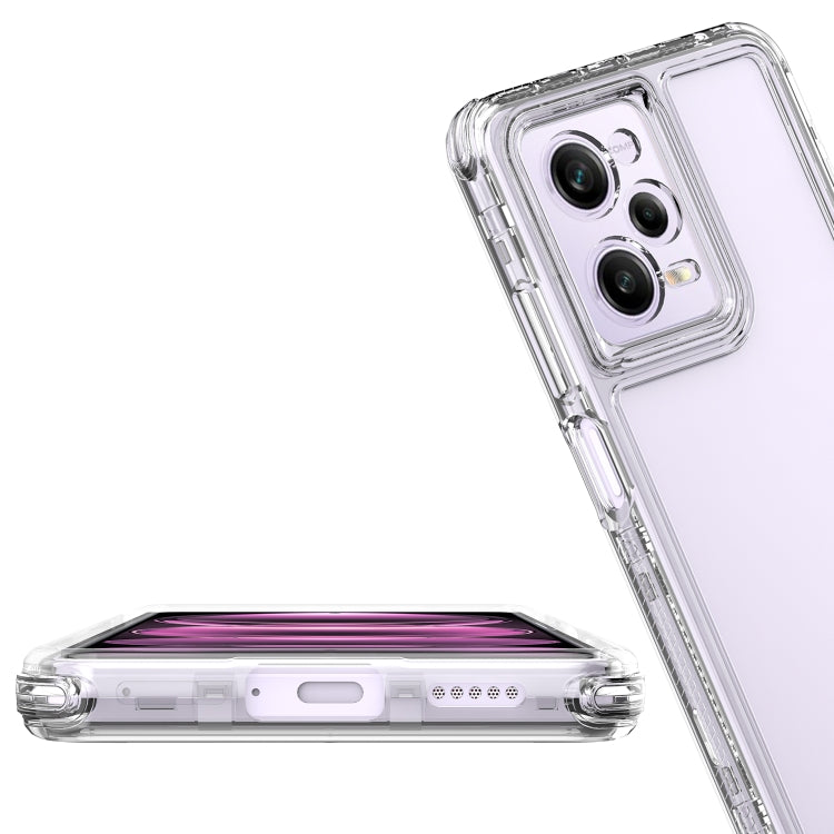 For Redmi Note 12 Pro 5G Acrylic Transparent Phone Case