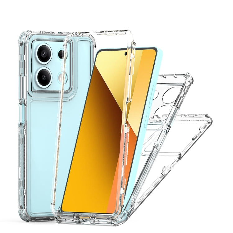 For Redmi Note 13 5G Acrylic Transparent Phone Case