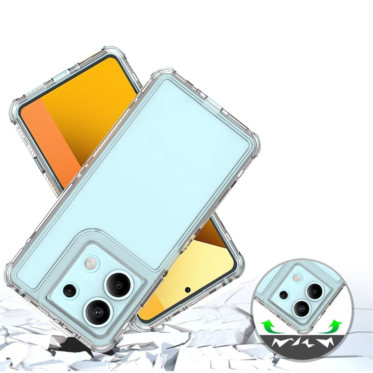 For Redmi Note 13 5G Acrylic Transparent Phone Case