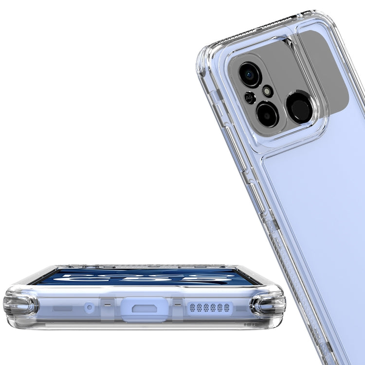 For Redmi 12C / Xiaomi Poco C55 Acrylic Transparent Phone Case