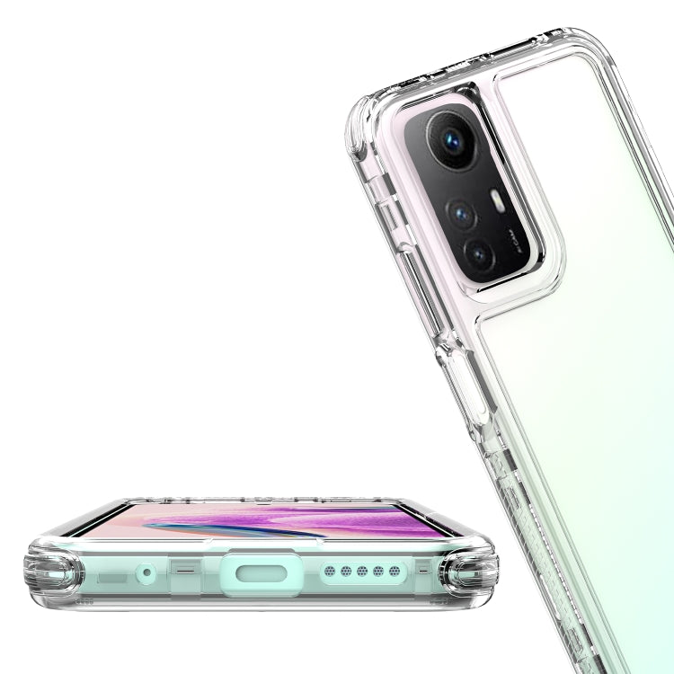 For Redmi Note 12S 4G Acrylic Transparent Phone Case