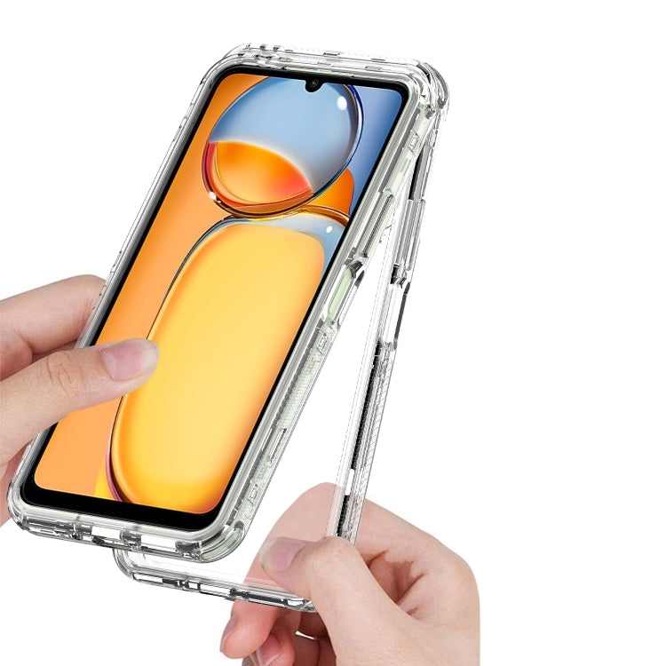For Redmi 13C Acrylic Transparent Phone Case