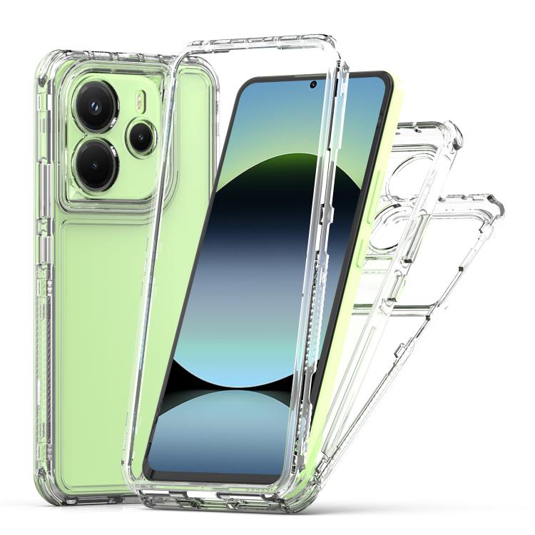 For Redmi Note 14 4G 163.25mm Acrylic Transparent Phone Case