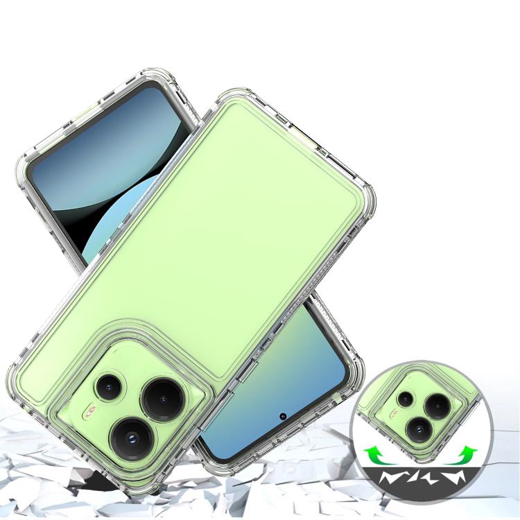 For Redmi Note 14 4G 163.25mm Acrylic Transparent Phone Case